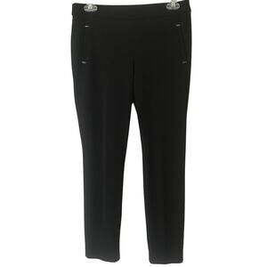 Soho Small Black Pull On Skinny Pants with Faux Pockets